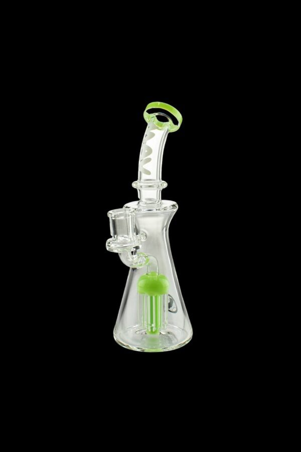 MAV Glass Bent Neck Jellyfish Water Pipe