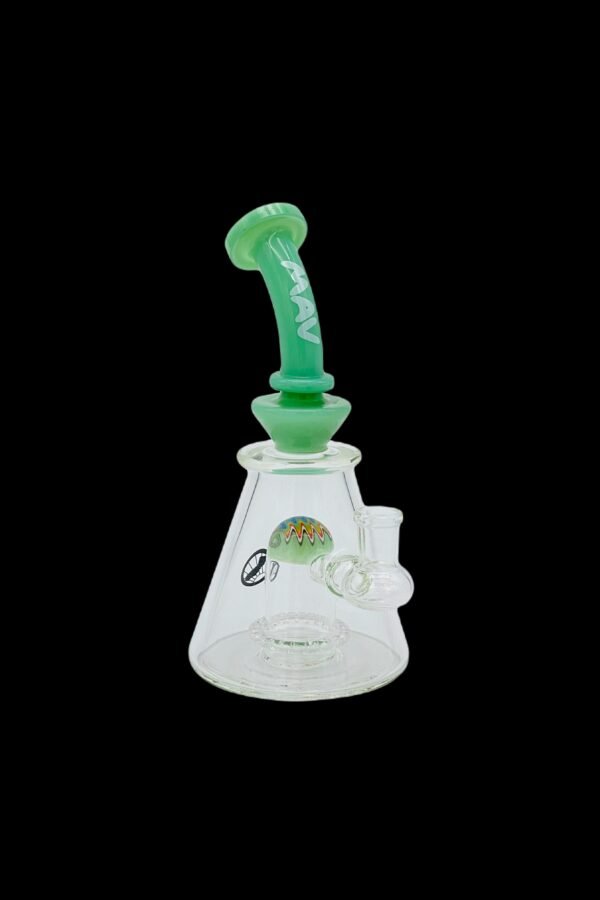 MAV Glass Wig Wag Reversal UFO Bent Neck Pyramid Water Pipe