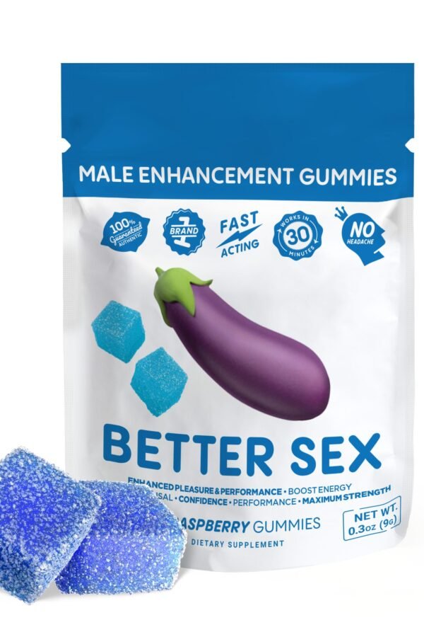 Male Enhancement Gummy Pouch - Better Sex