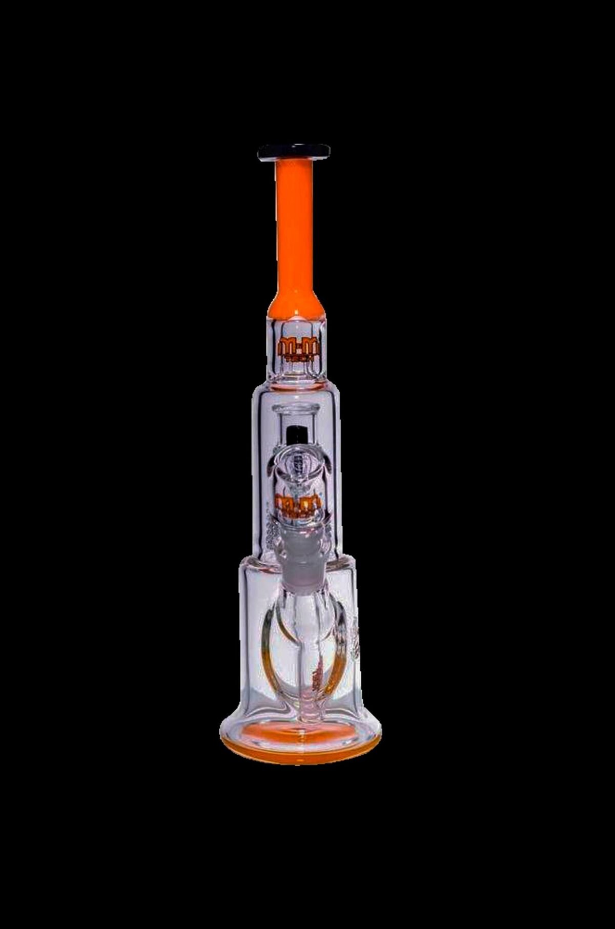 M&M Tech Shortie Tube with Chandelier Water Pipe