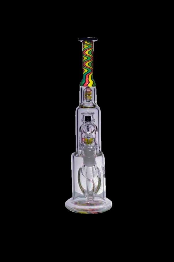 M&M Tech Shortie Tube with Chandelier Water Pipe