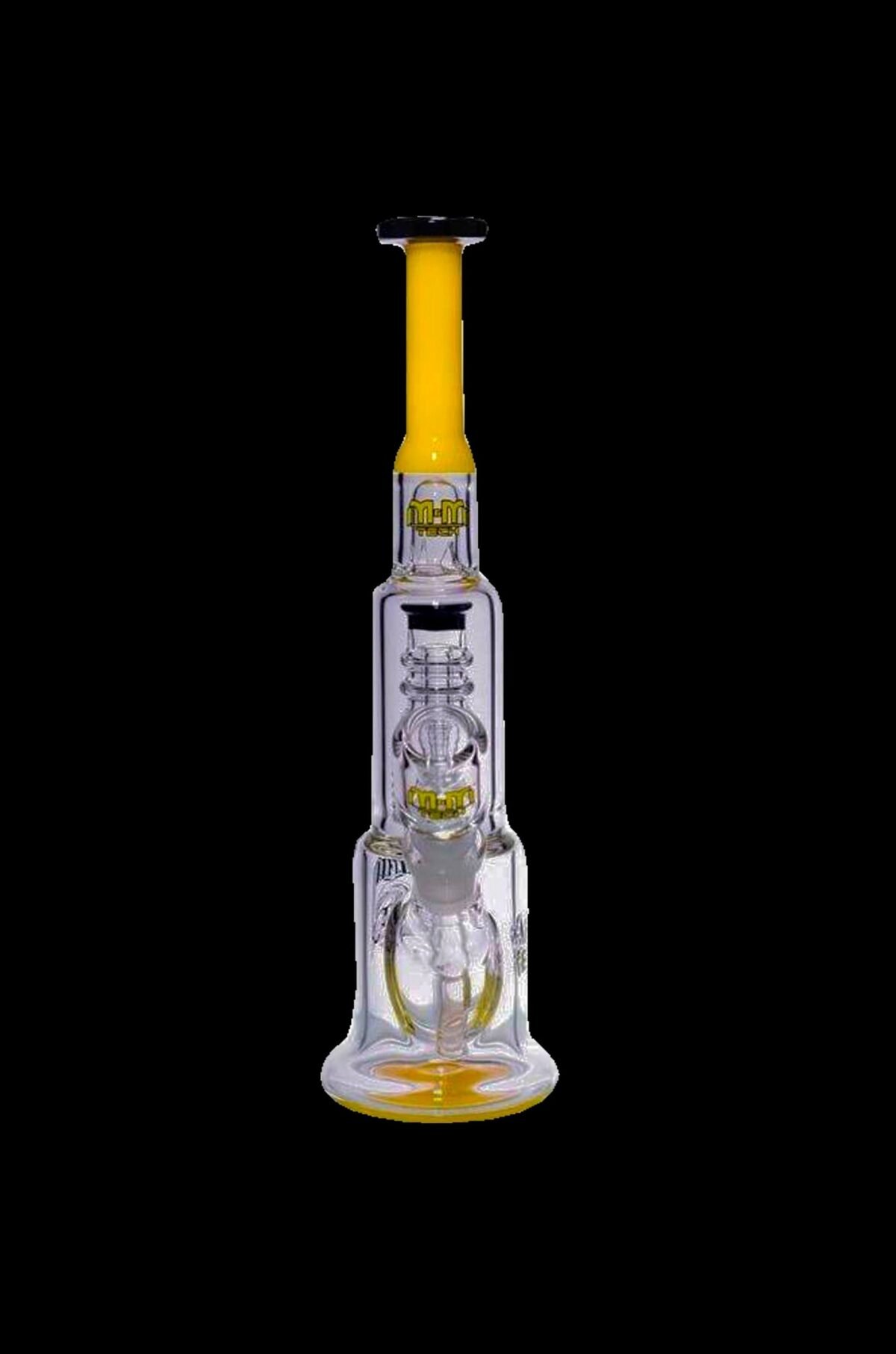 M&M Tech Shortie Tube with Chandelier Water Pipe