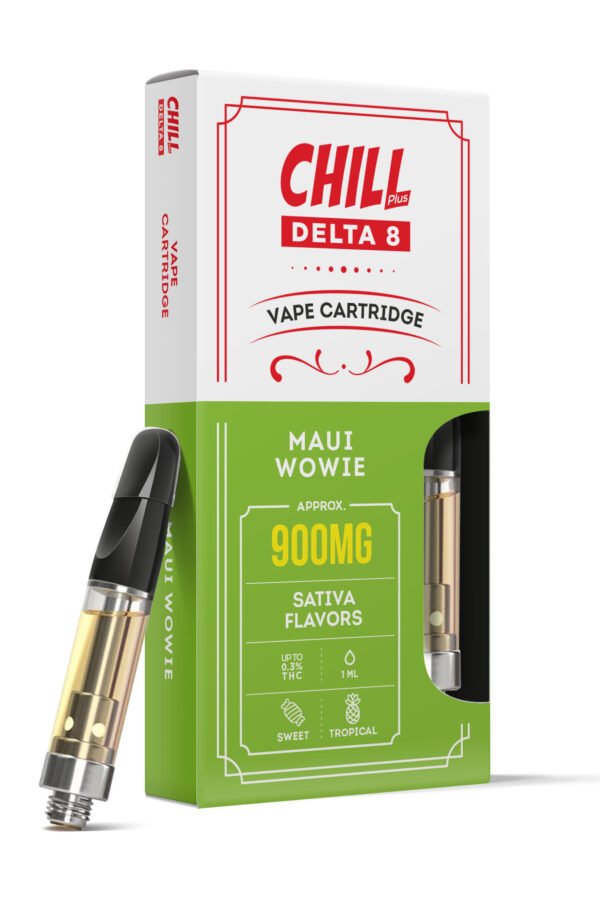 Maui Wowie Delta 8 THC - Cart - 900mg - Chill