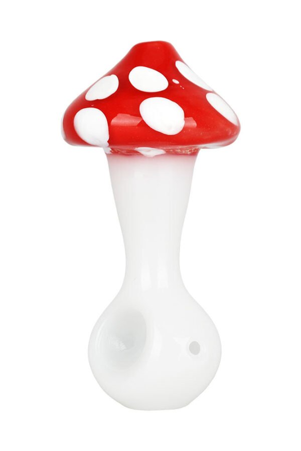 Mega Mushroom Glass Pipe - 4.25""