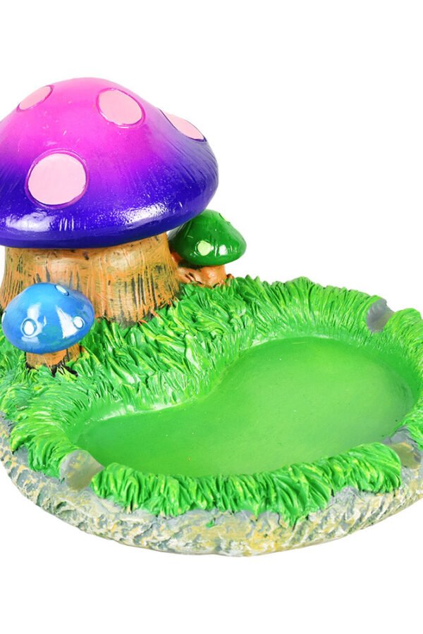 Mushroom Polyresin Stashtray - 4""