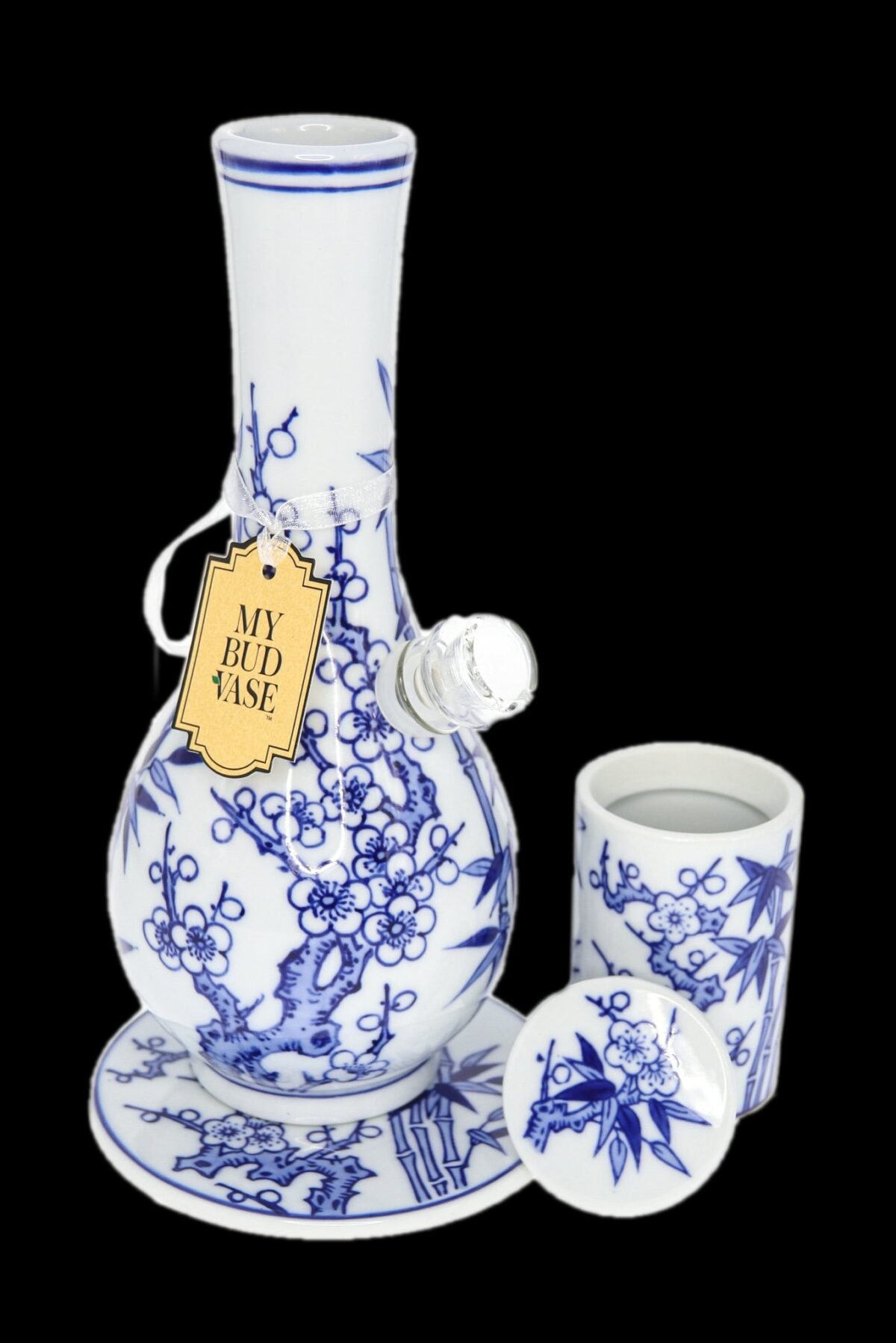 My Bud Vase ""Luck"" Porcelain Vase Bong