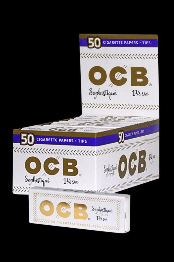 OCB Rolling Papers & Tips - 24 Pack