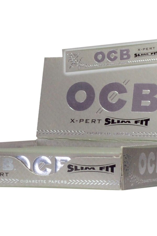 OCB X-Pert Slim Fit Slim Rolling Papers 24pcs