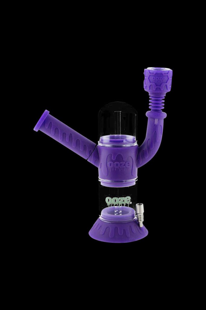 Ooze ""Cranium"" Silicone 4-in-1 Glass Water Pipe