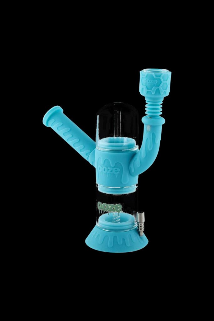 Ooze ""Cranium"" Silicone 4-in-1 Glass Water Pipe