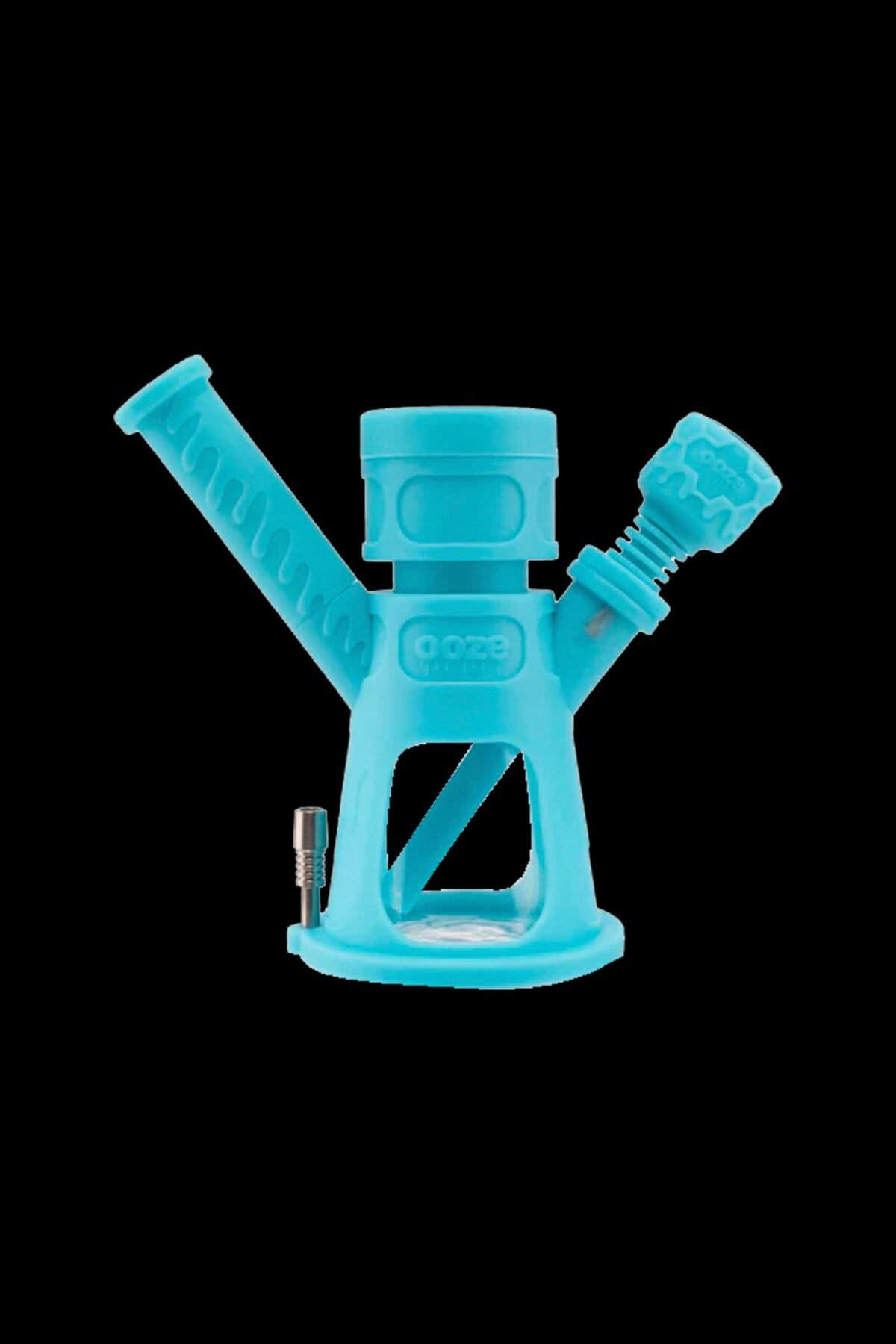 OozeHyborg 4-in-1 Hybrid Water Pipe and Nectar Collector