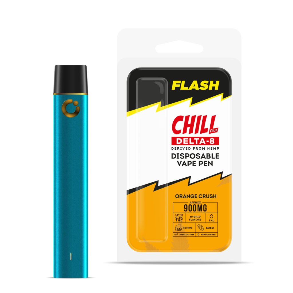 Orange Crush Delta 8 THC - Disposable - Chill - 900mg