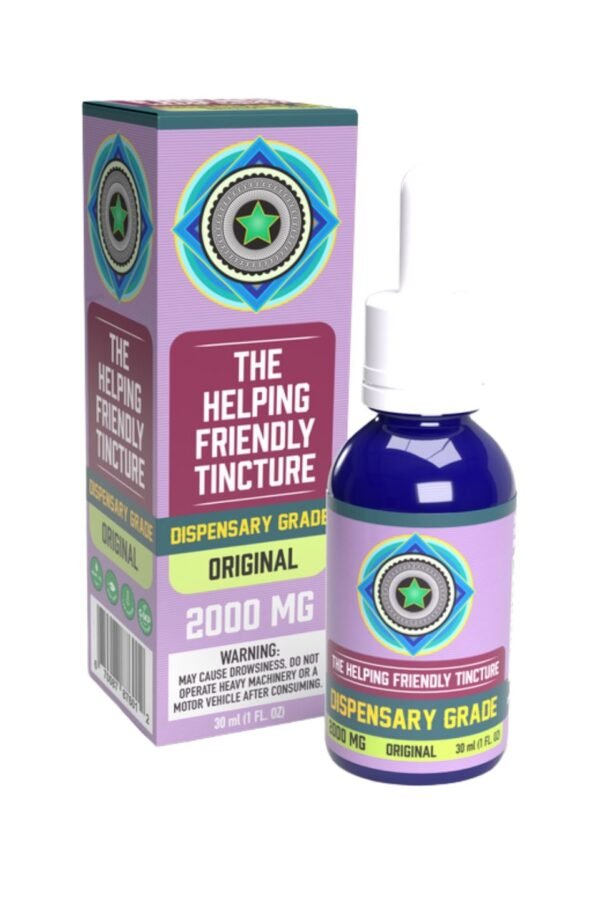 Original (Unflavored) 2000mg 30ml Dispensary Grade Tincture