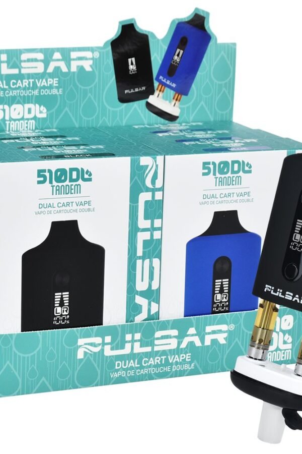 Pulsar 510 DL Tandem Dual Cart Vaporizer / 650mAh