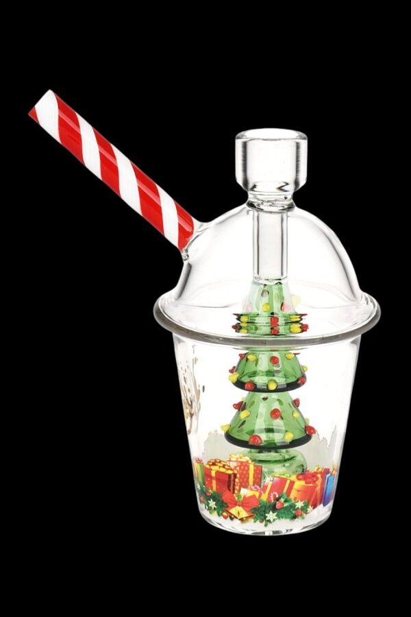 Pulsar Christmas Tree Glass Bubbler Pipe