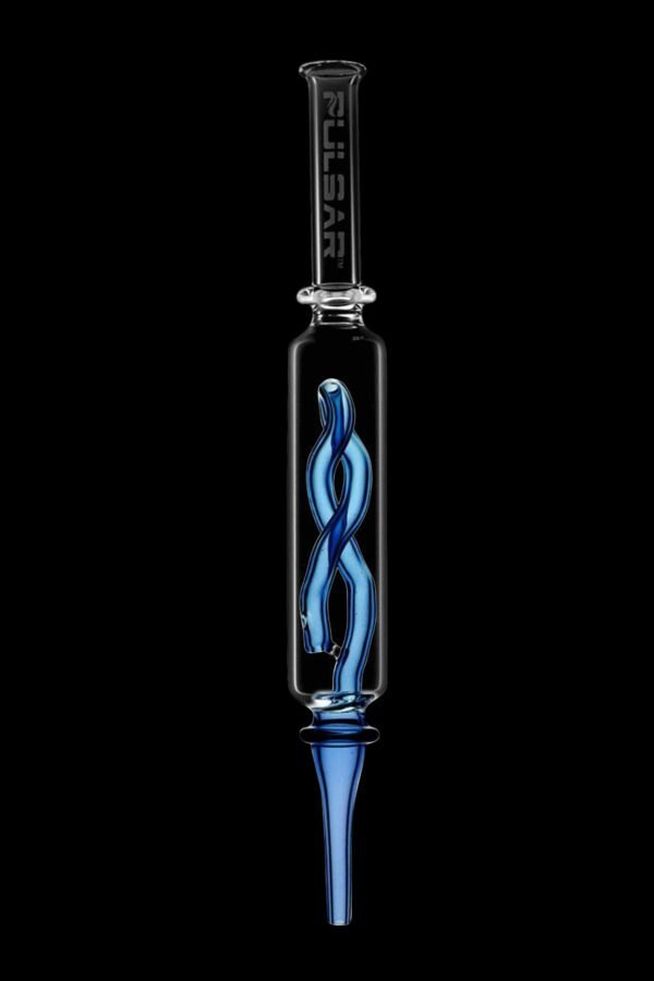 Pulsar Glass Inner Twist Perc Dab Straw