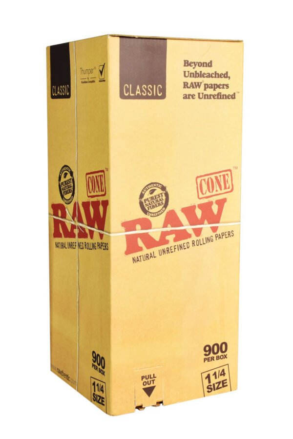 RAW Classic Cones Bulk Box / 1 1/4 Inch