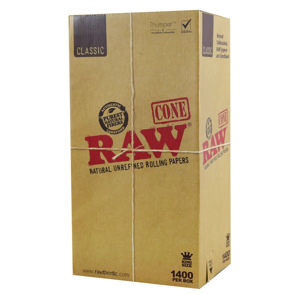 RAW Classic Cones / Kingsize / 1400pc Bulk Box