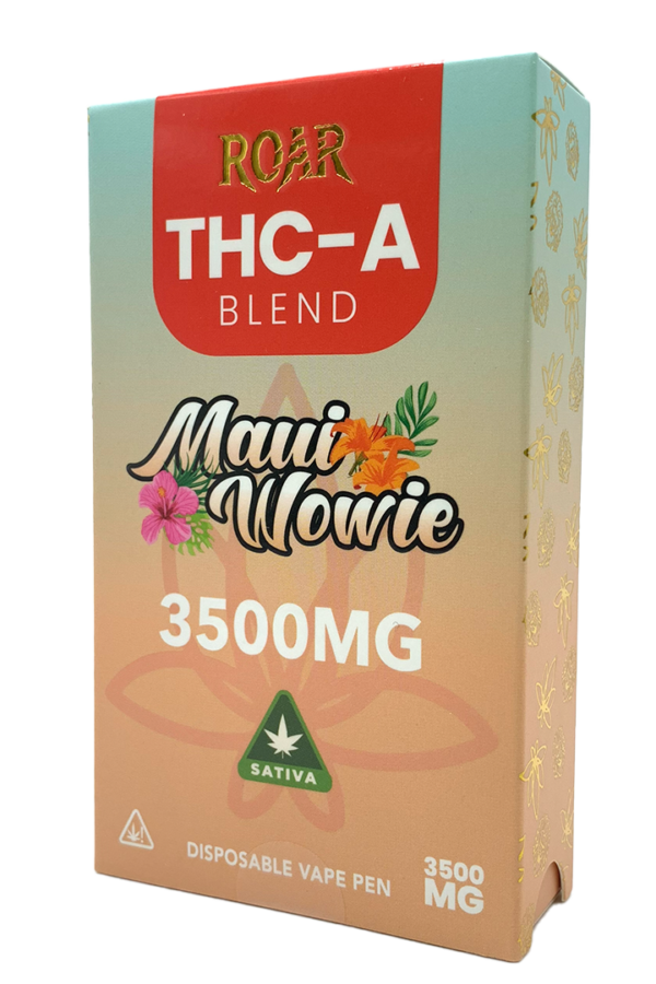 Roar THC-A Blend Disposable Vape 3500MG - Maui Wowie (Sativa)