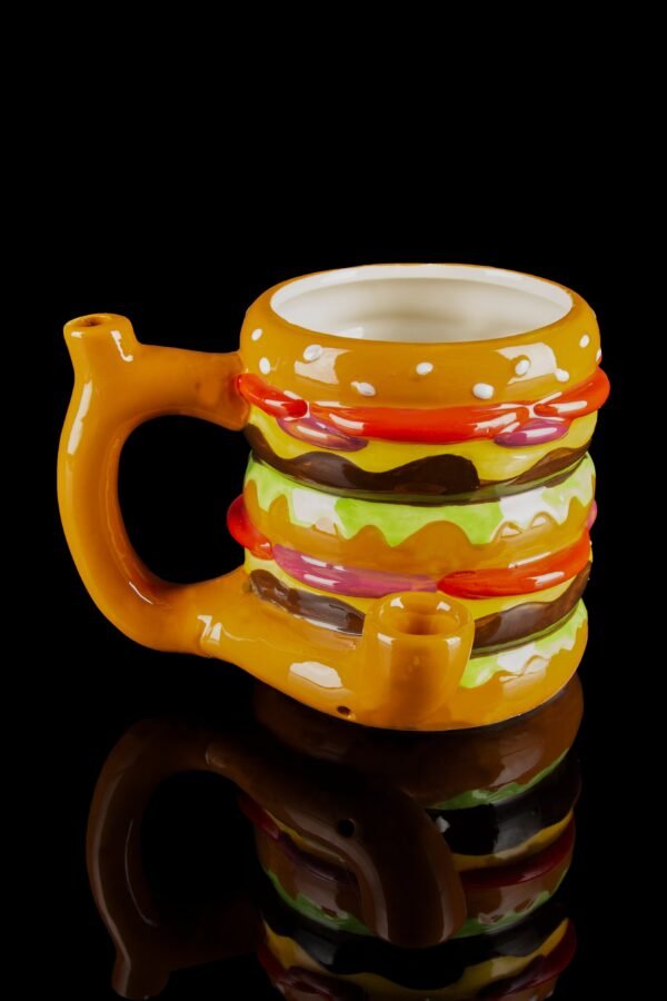 Roast & Toast Cheeseburger Mug Pipe