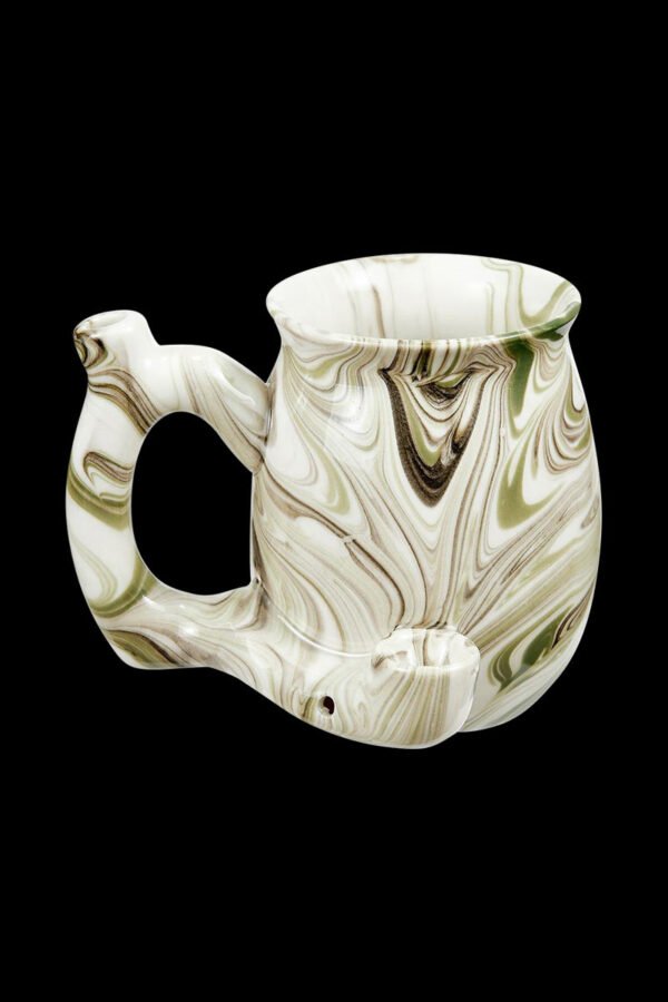 Roast & Toast Premium Marbled Ceramic Pipe Mug