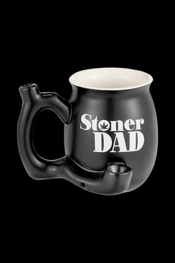 Roast & Toast ""Stoner Dad"" Ceramic Pipe Mug