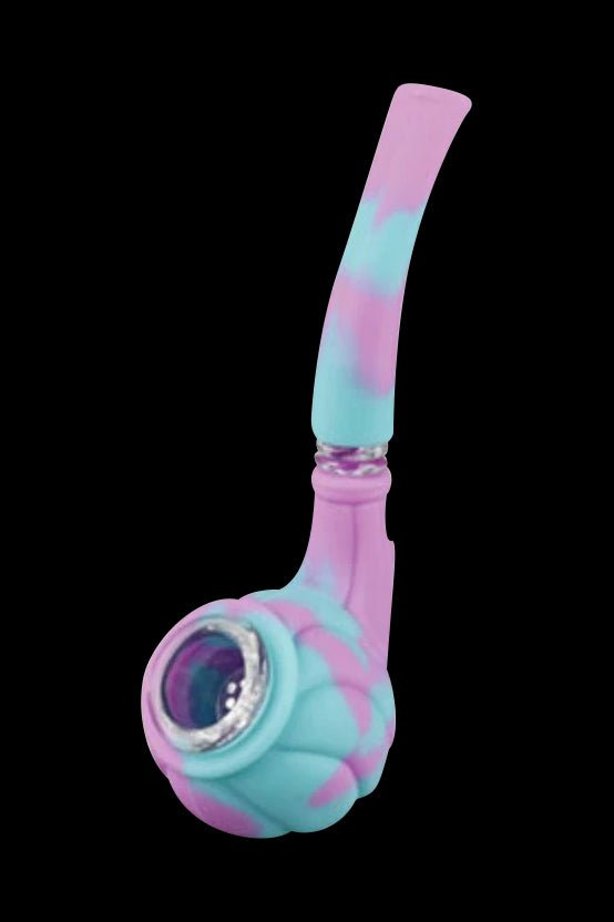 Silicone Hand Pipe with Glass Bowl