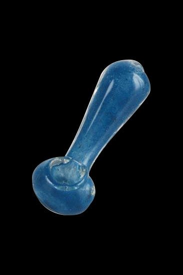 Simple 3.75"" Frit Glass Hand Pipe