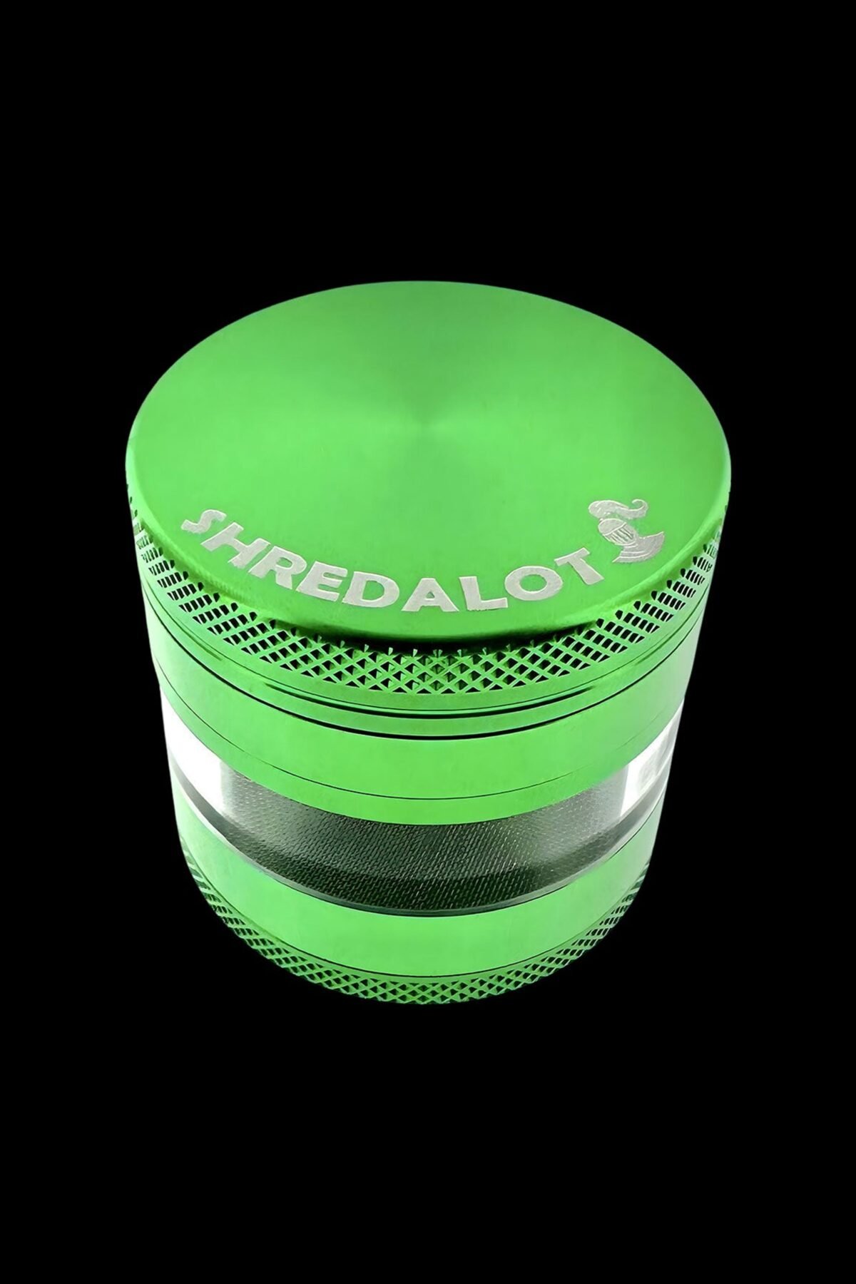 Sir Shredalot Clear Catcher Chamber Grinder