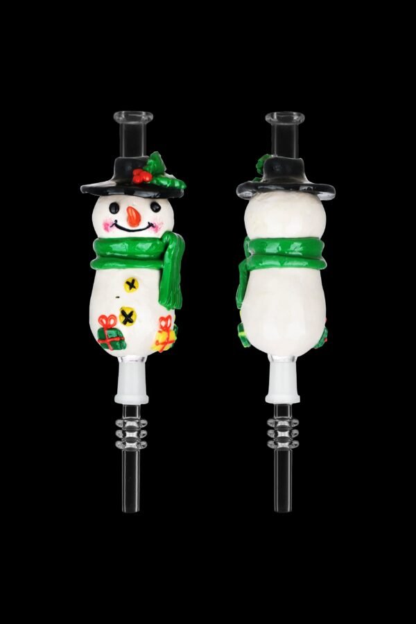 Snowman Vapor Vessel with Quartz Tip