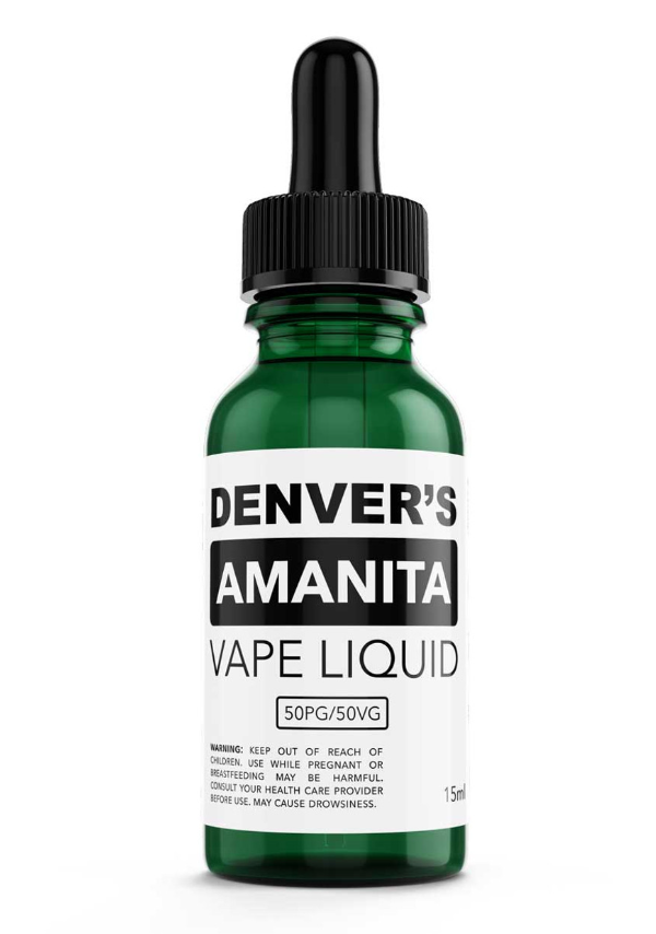 Spy Glass Amanita Mushroom Vape Juice / 15,000mg Frosted Donut