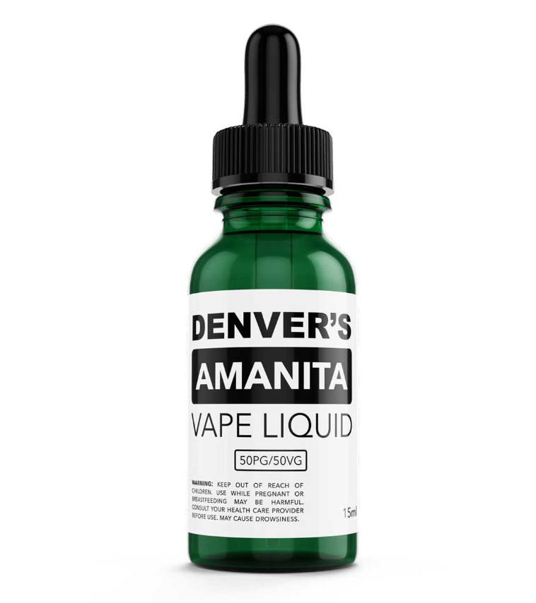 Spy Glass Amanita Mushroom Vape Juice / 15,000mg Frosted Donut