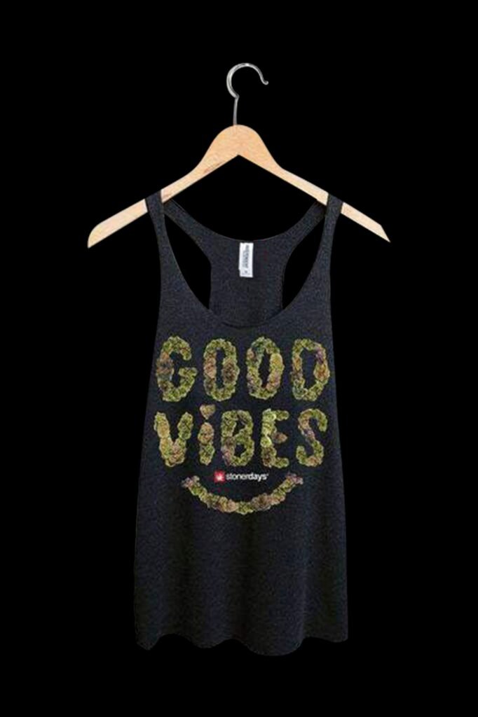 StonerDays Good Vibes Nugs Racerback Tank Top