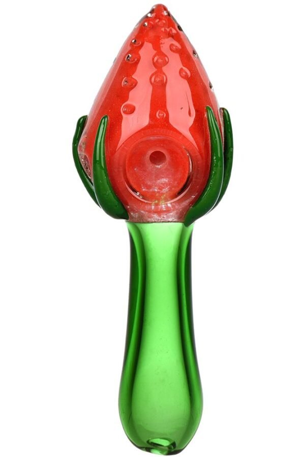 Strawberry Remedy Glass Hand Pipe - 5""