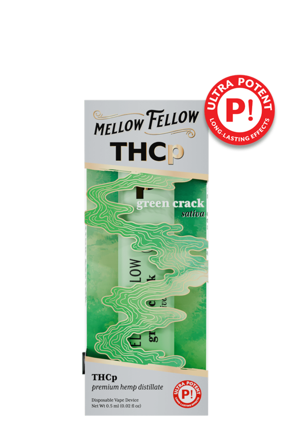 THCp 0.5g Disposable Vape - Green Crack (Sativa)