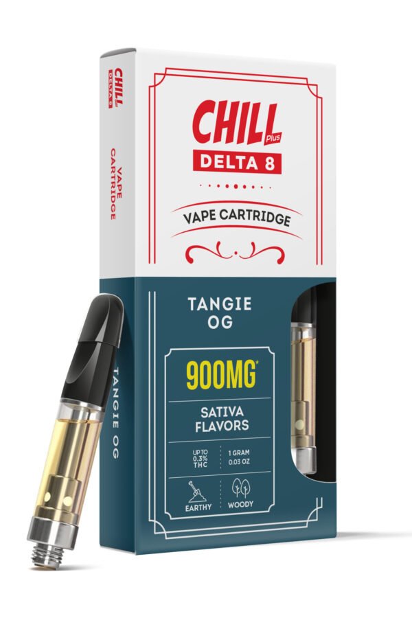 Tangie OG Delta 8 THC - Cart - 900mg - Chill