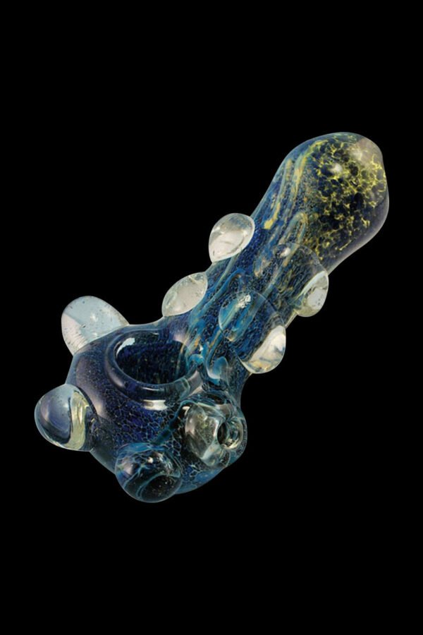 The ""Cosmic Marble"" Heavy Glass Pipe