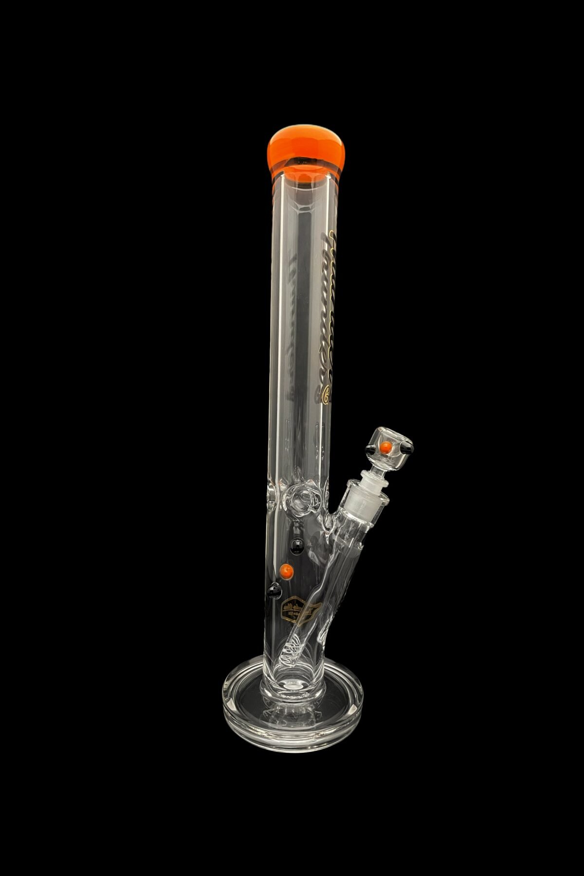 Thunder Glass Juicy Orange Straight Tube