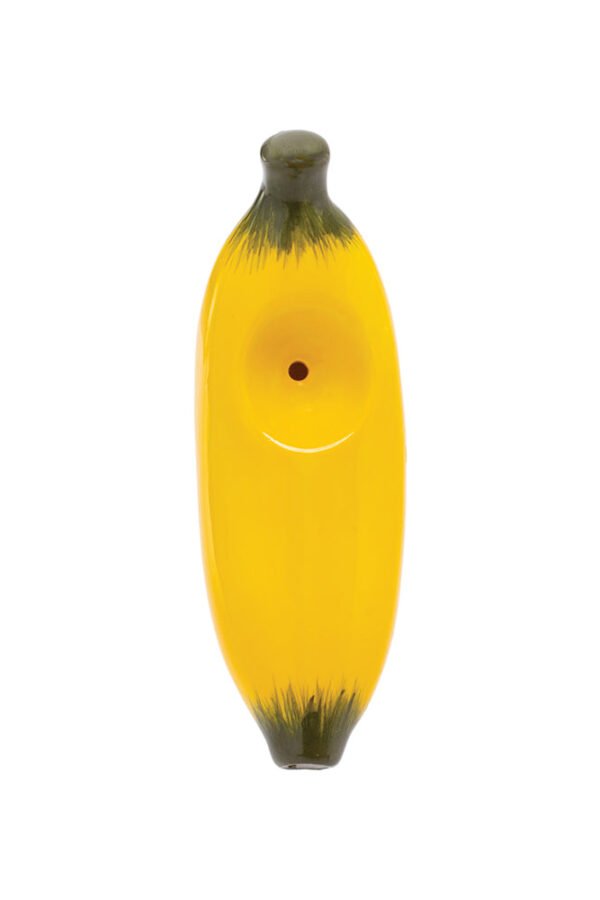 Wacky Bowlz Banana Ceramic Hand Pipe / 3.5""