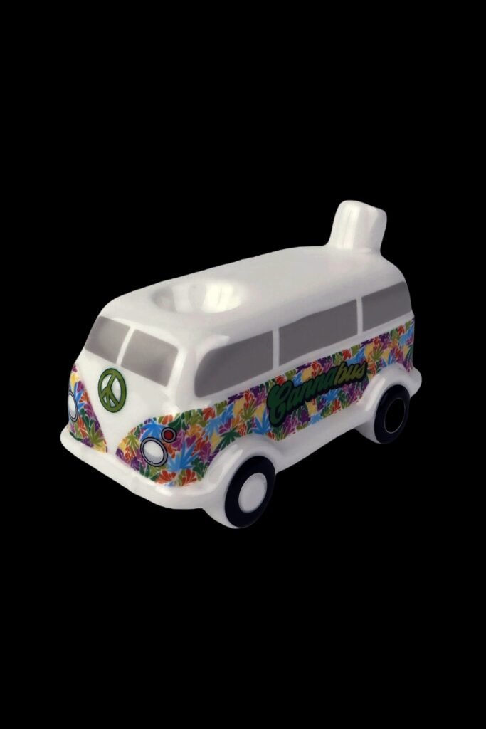 Wacky Bowlz Cannabus Ceramic Pipe