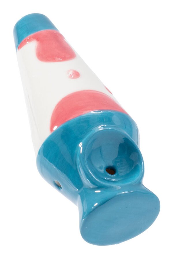 Wacky Bowlz Lava Lamp Ceramic Pipe - 3.75""