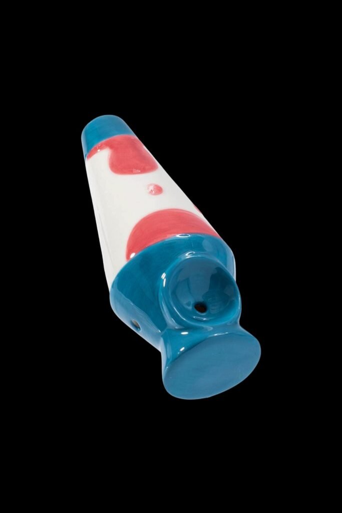 Wacky Bowlz Lava Lamp Ceramic Pipe