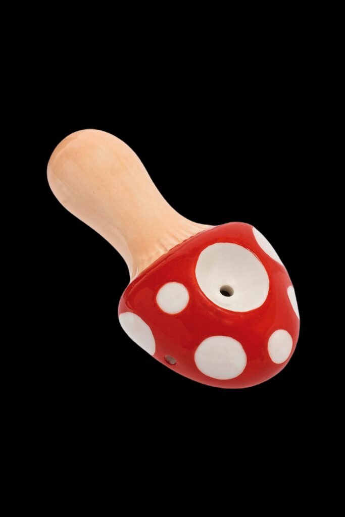 Wacky Bowlz Mushroom Ceramic Pipe