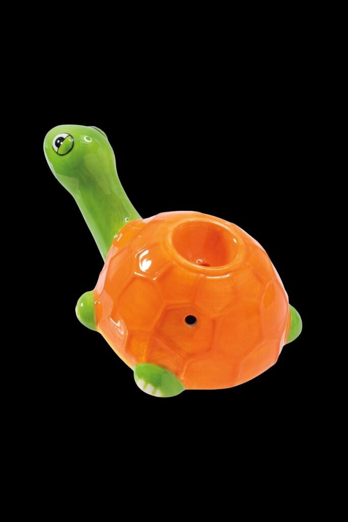 Wacky Bowlz Sea Turtle Ceramic Pip