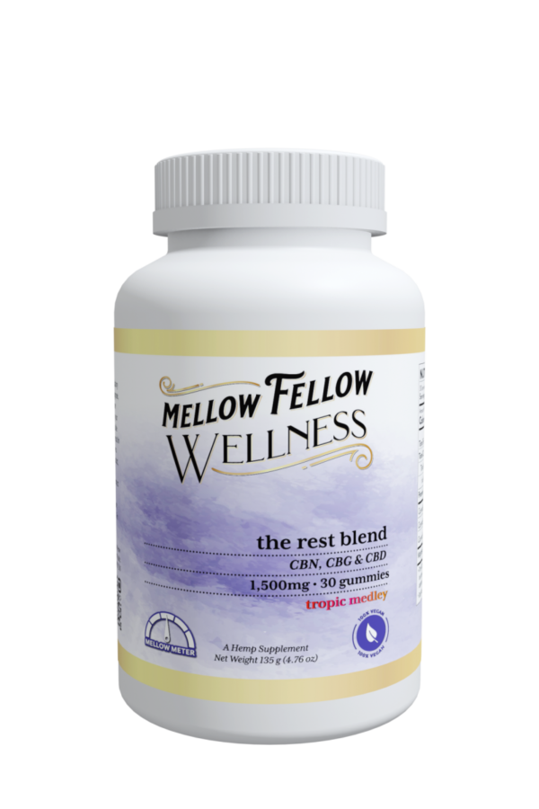 Wellness Gummies - Rest: The Sleepy Blend - Tropic Medley - 1500mg