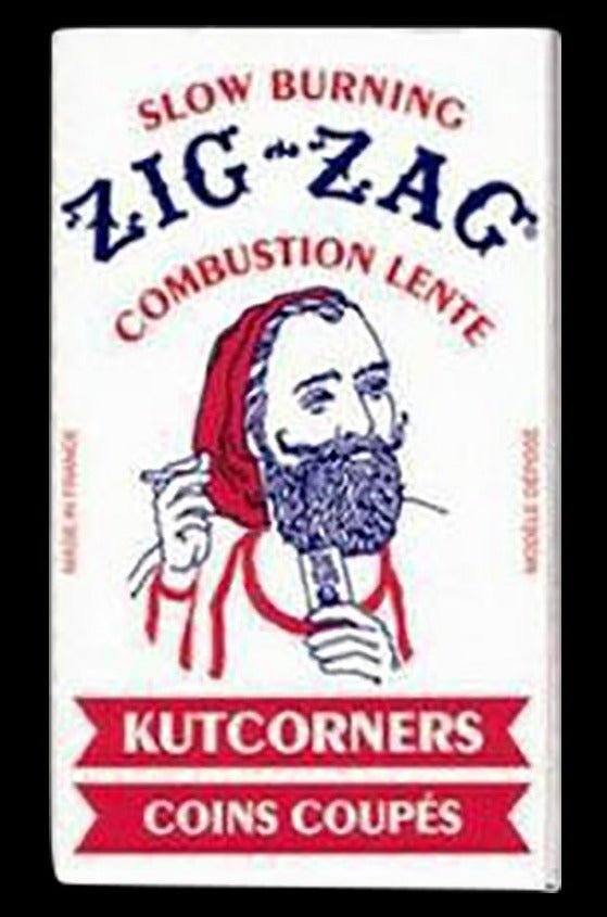 Zig Zag Cut Corner Rolling Papers - 24 Pack