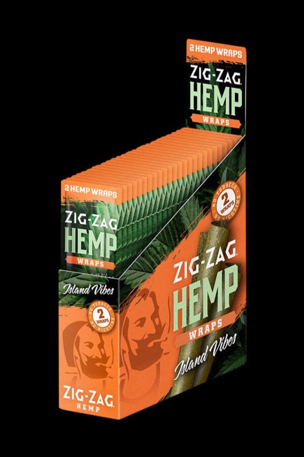 Zig Zag Hemp Wraps - 25 Pack