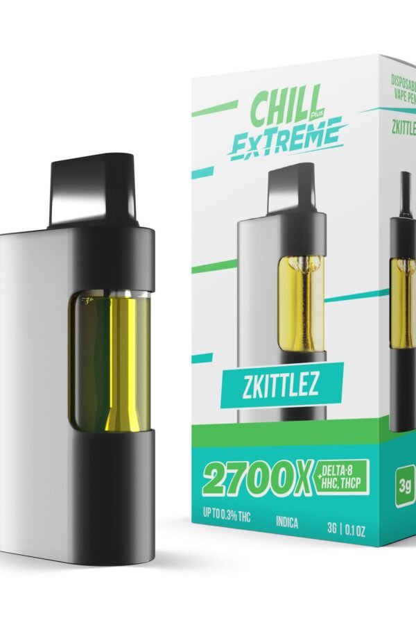 Zkittlez D8+ Blend - Disposable - Chill Plus - 2700mg