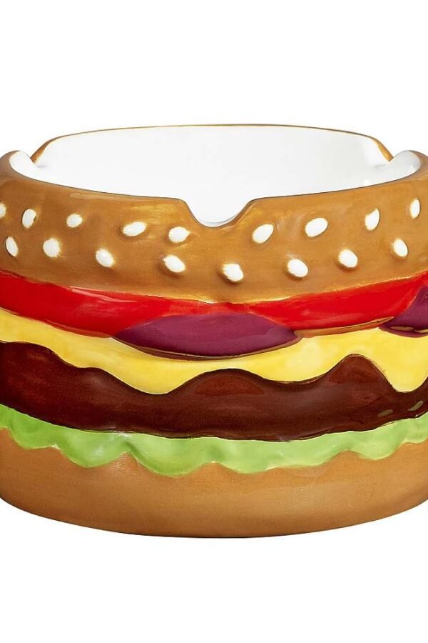 cheeseburger ashtray