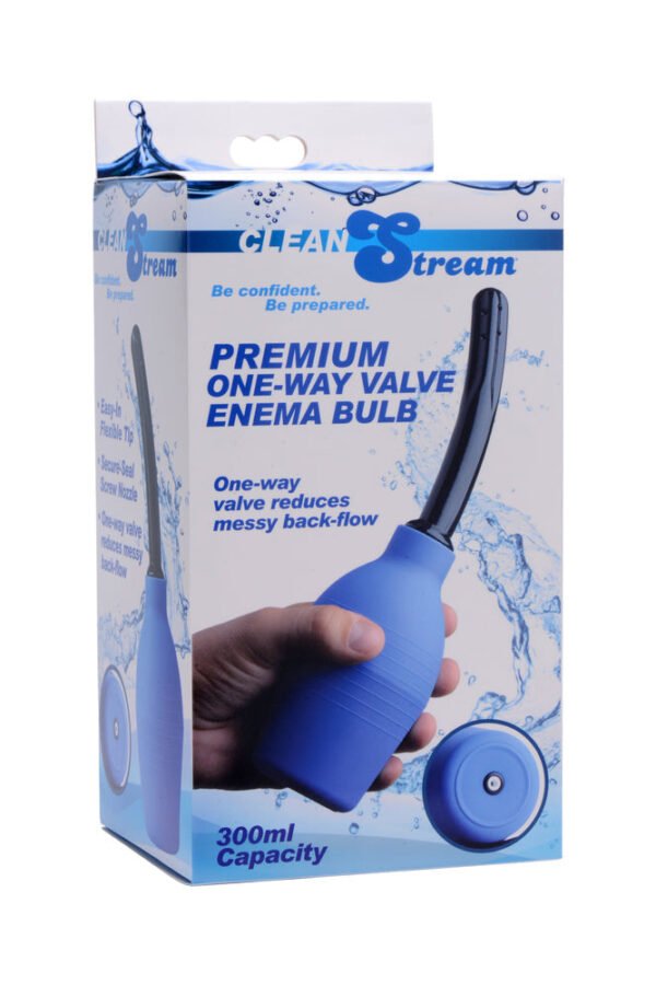 CleanStream Premium One-Way Valve Enema Bulb